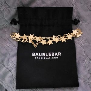 BaubleBar Gold Star Choker Necklace